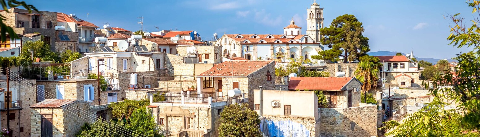 Destination Pages - Aerial Rooftop View Larnaca