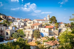 Destination Pages - Aerial Rooftop View Larnaca