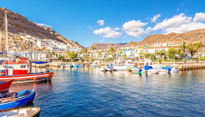 Páginas de destino - Puerto en Mogán, Gran Canaria