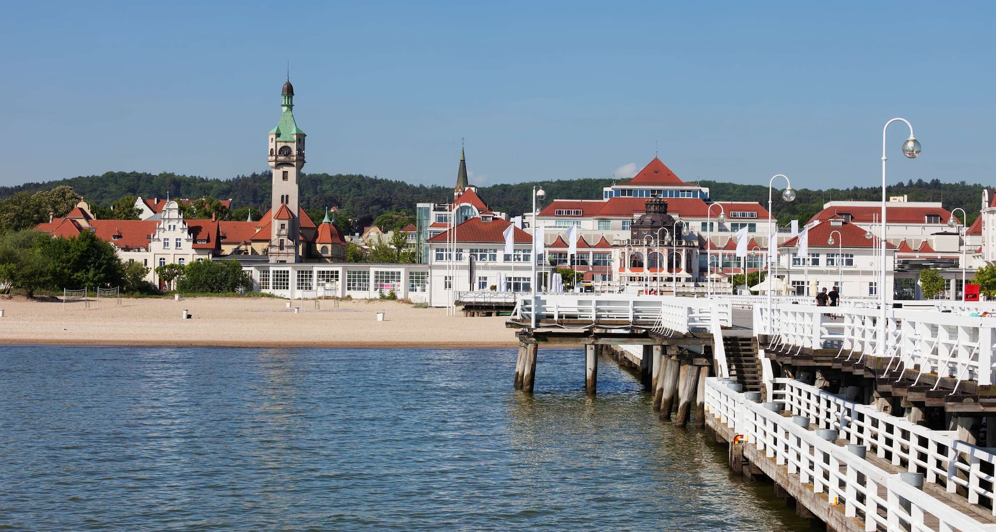 Destination Pages - View from the pier in Sopot