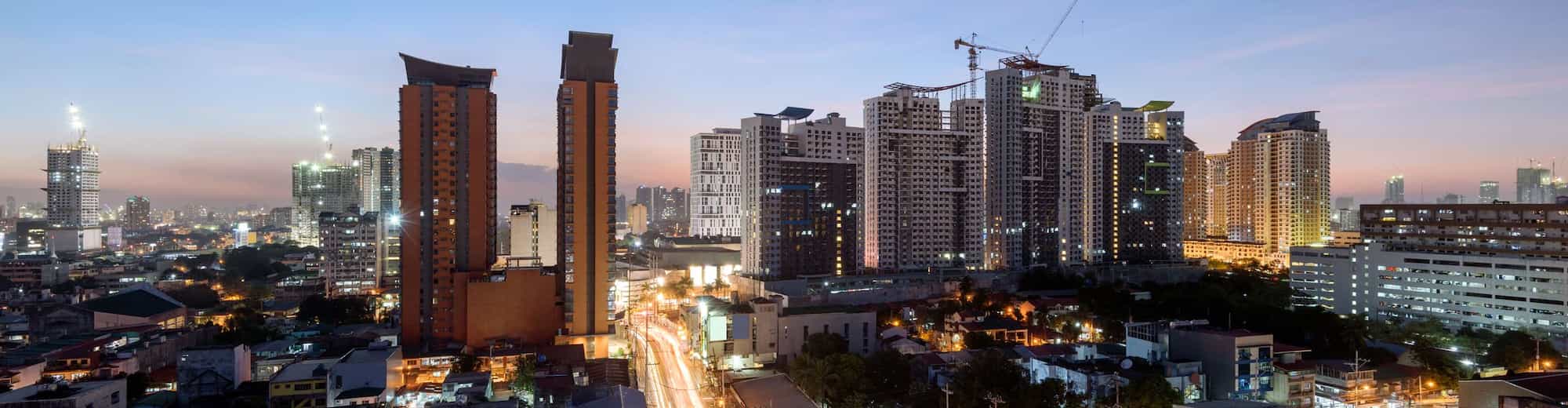 Cel podróży — Widok na miasto w Quezon City