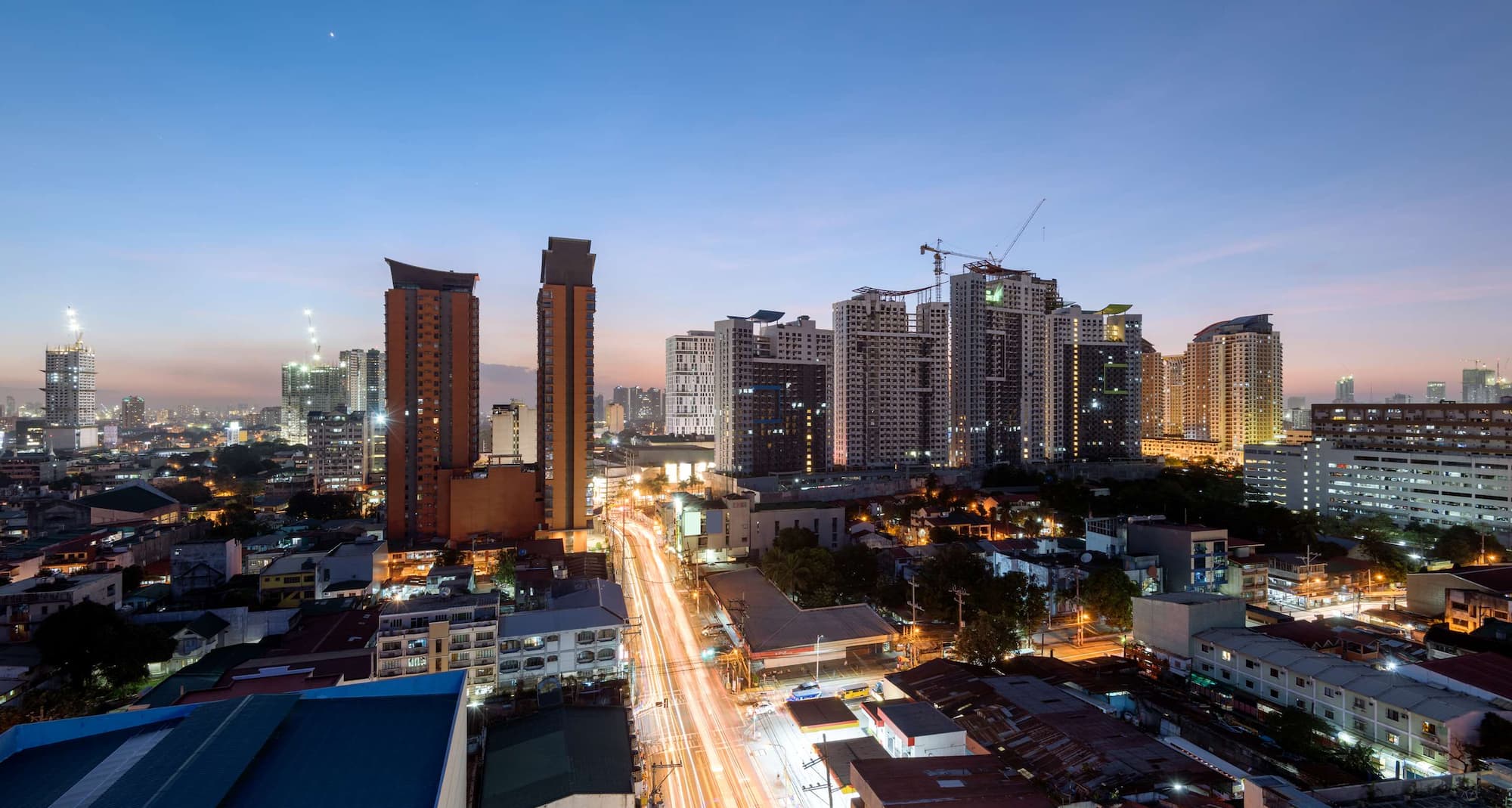 Cel podróży — Widok na miasto w Quezon City