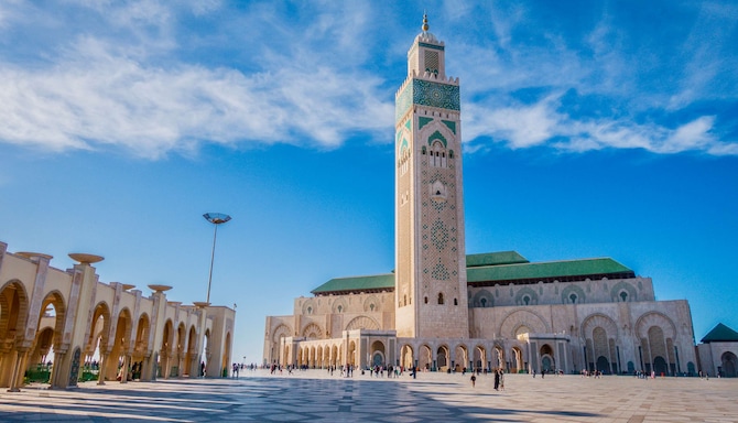Hassan II Mosque in Casablanca