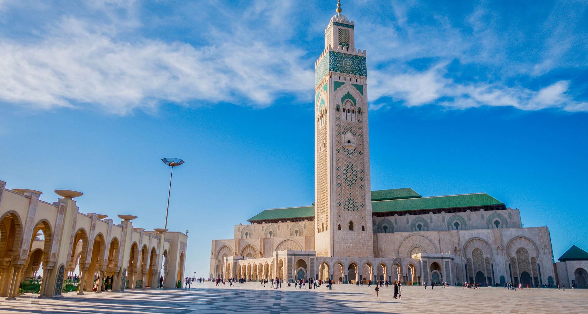 Hassan II Mosque in Casablanca