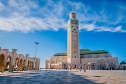 Hassan II Mosque in Casablanca