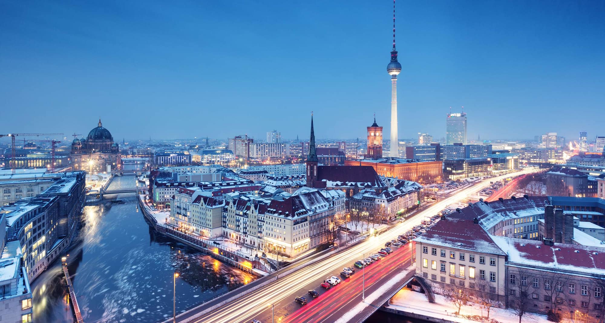 Páginas de destino - Invierno en Berlín
