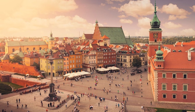 Destination Pages - UNESCO World Heritage Site - Plac Zamkowy, Warsaw, Poland