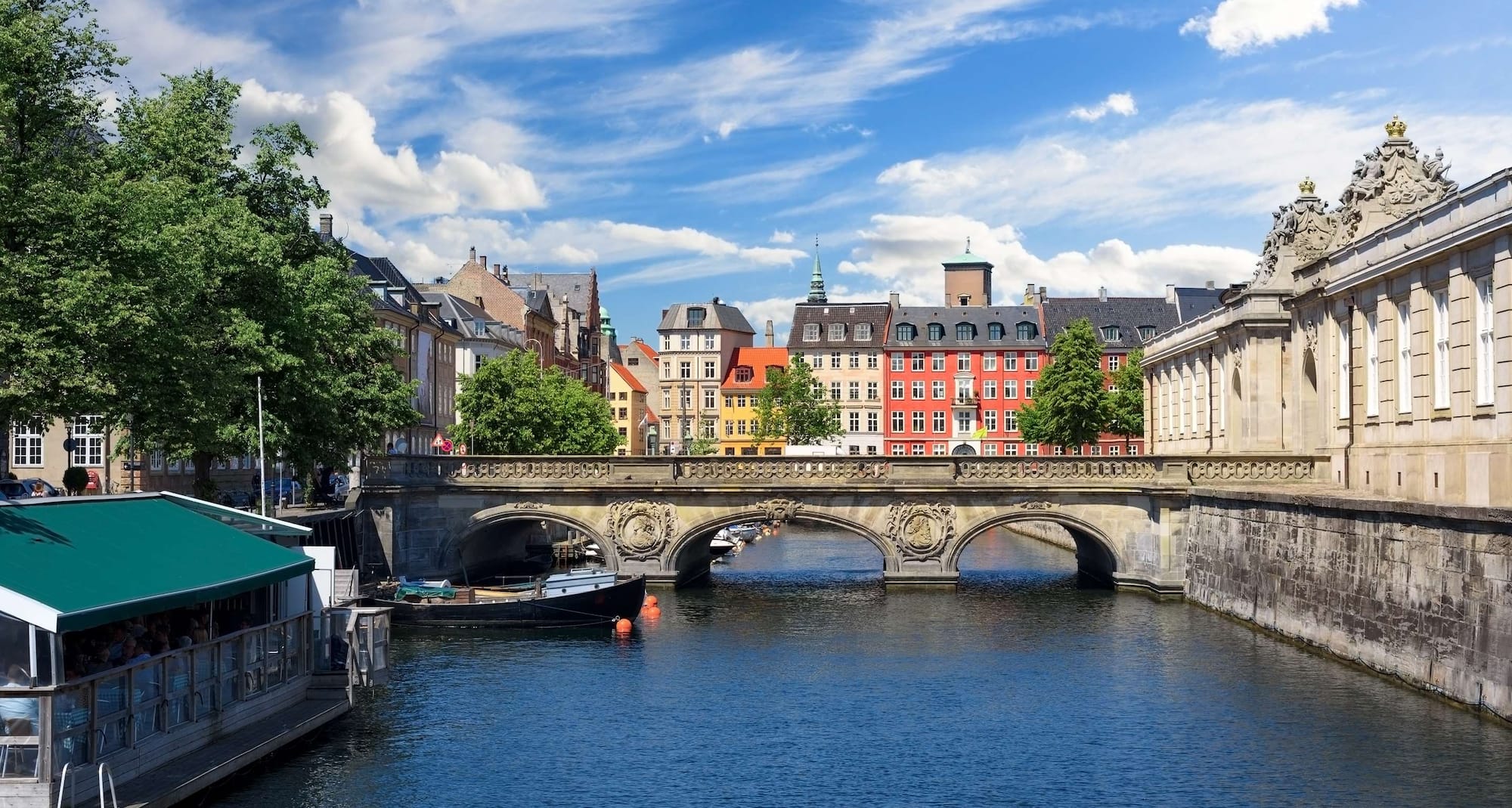 Destination Pages - City Bridge in Copenhagen, Denmark