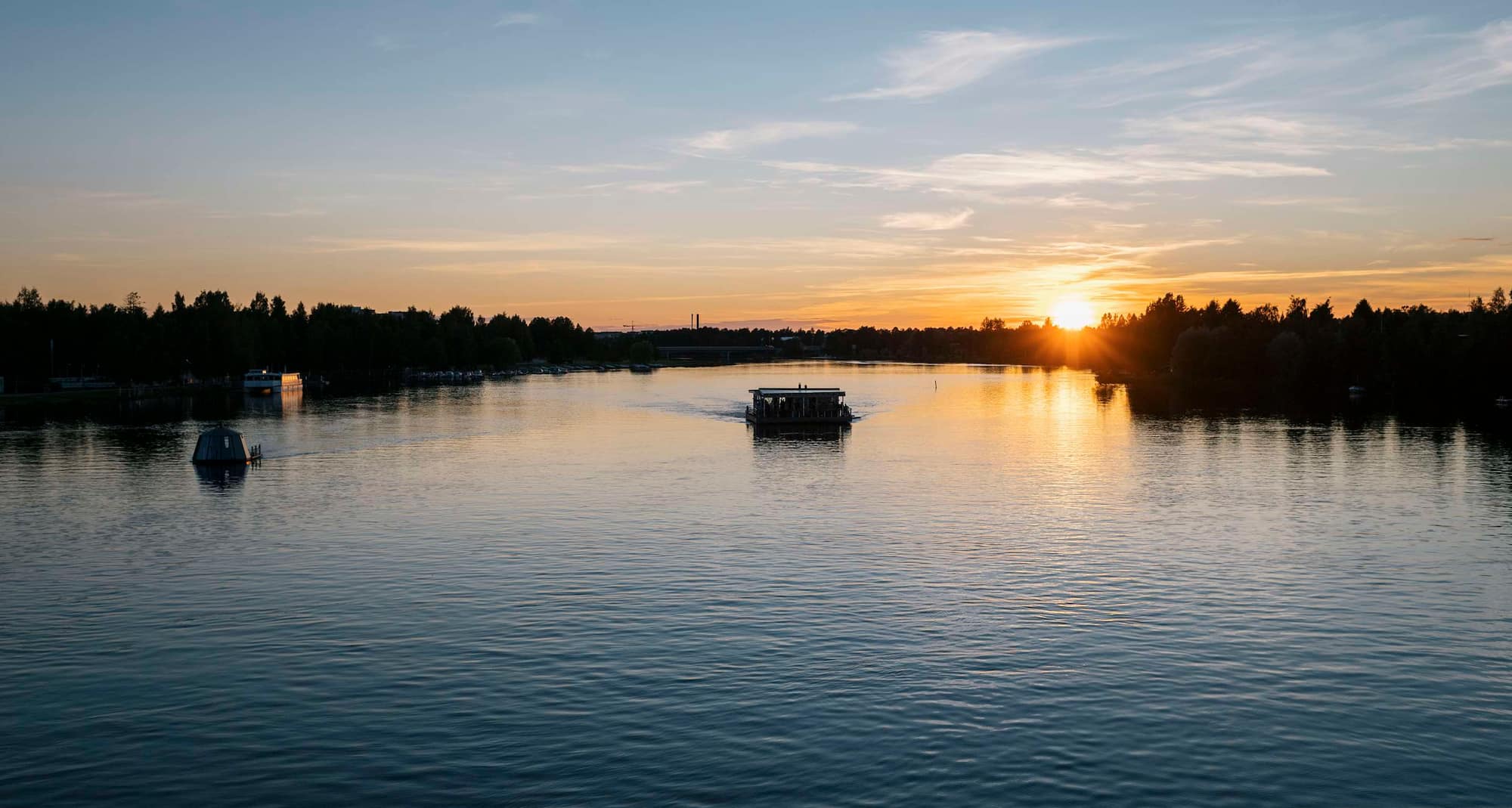 Summer night in Oulu