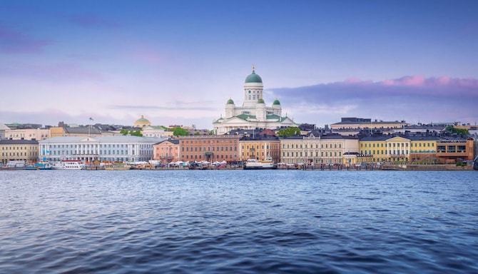 Summer in Helsinki, Finland
