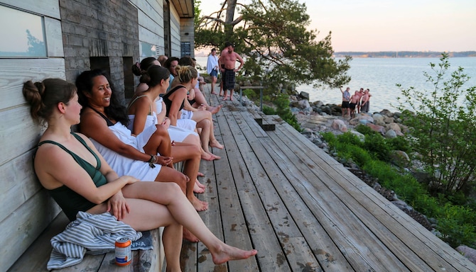 Lonna Sauna in the Helsinki Archipelago