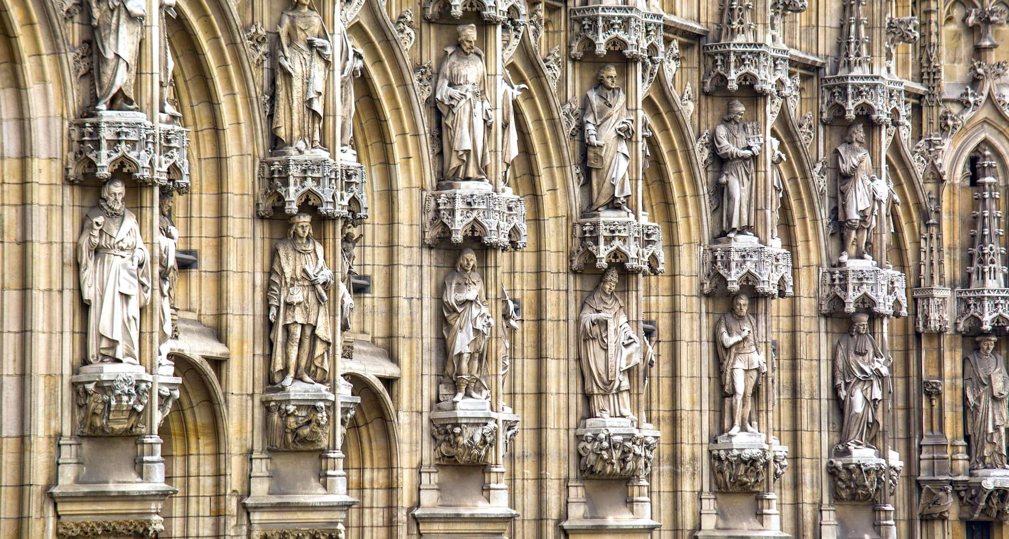 Destination Pages - Nordics and Benelux, UK and Ireland - Town Hall, Leuven, Belgium