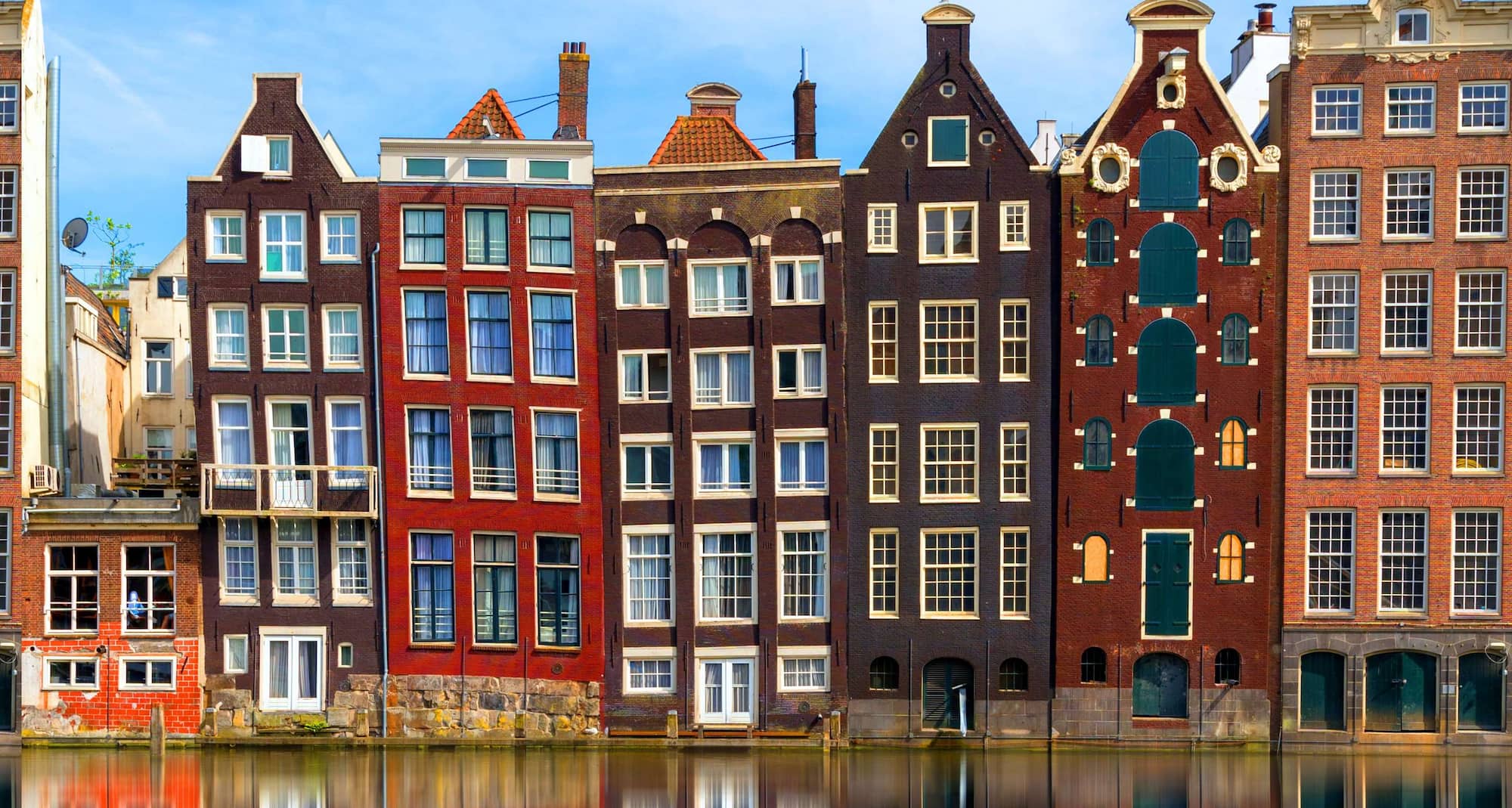 Destination Pages - Nordics and Benelux, UK and Ireland - Canal houses, Amsterdam, Netherlands