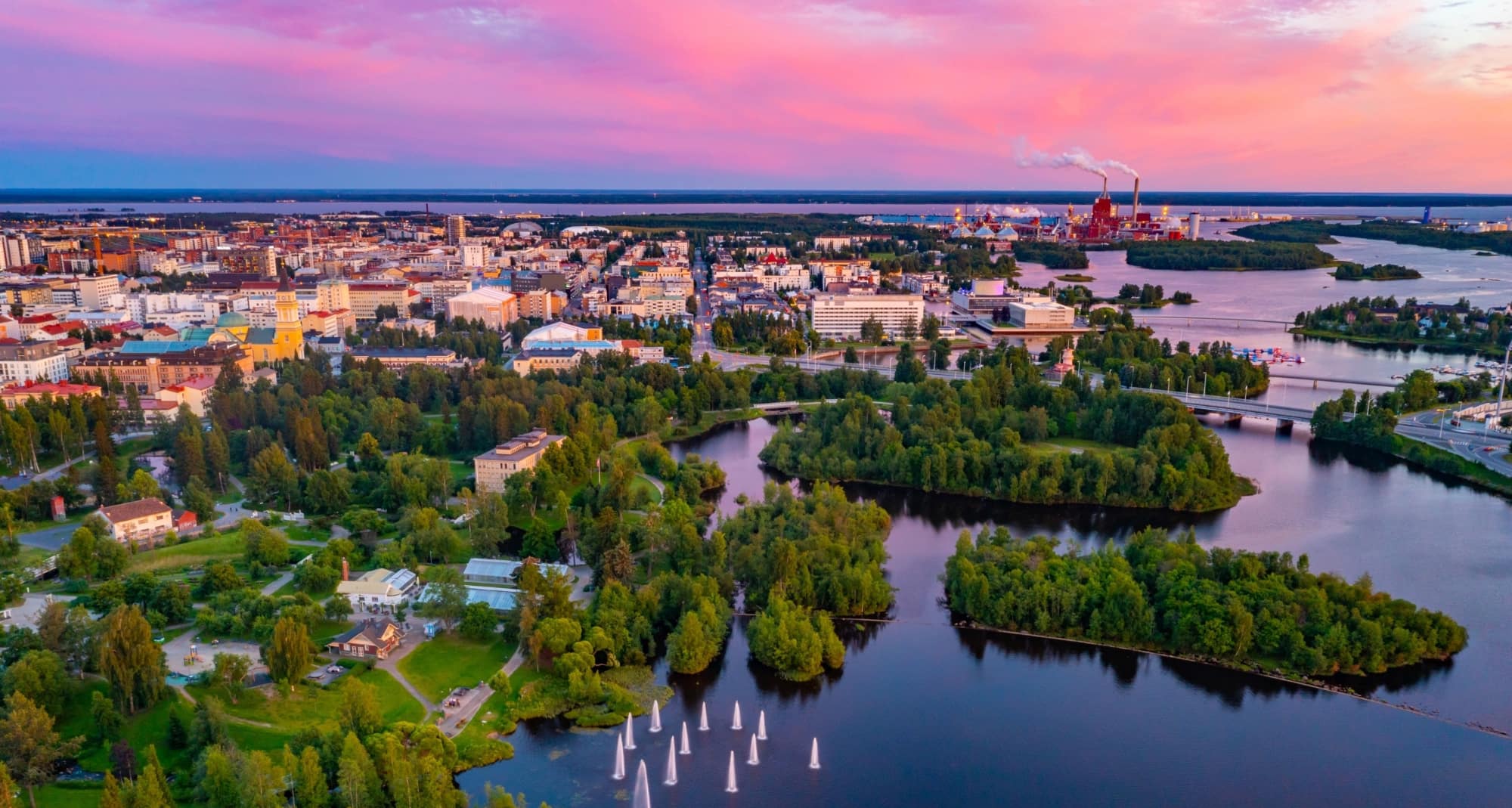 Destination Pages - Nordics and Benelux, UK and Ireland - Oulu Finland Hero