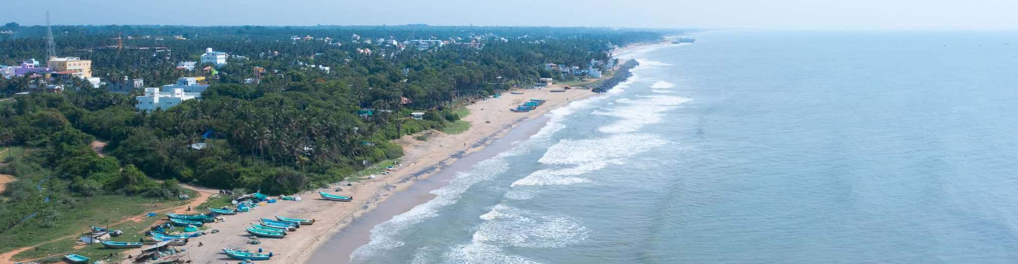Destination Pages - South Asia - Pondicherry, India - Beach