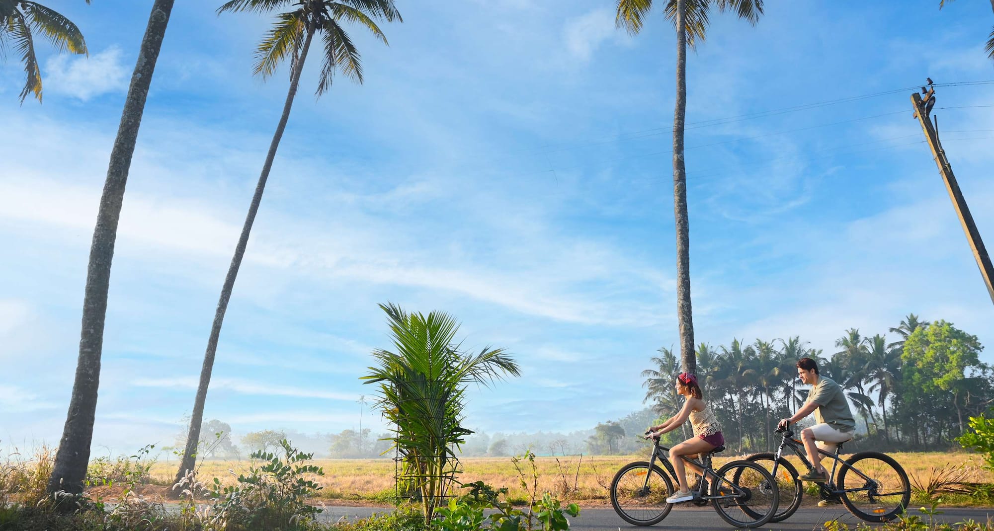 Goa, India - Cycling