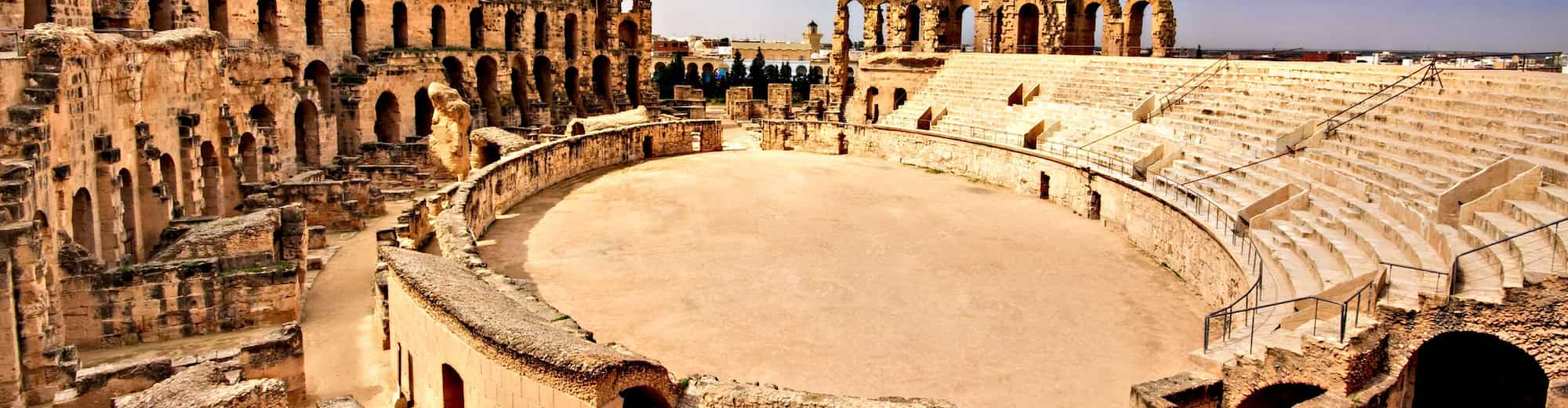 Pagine sulla destinazione - Anfiteatro in Tunisia