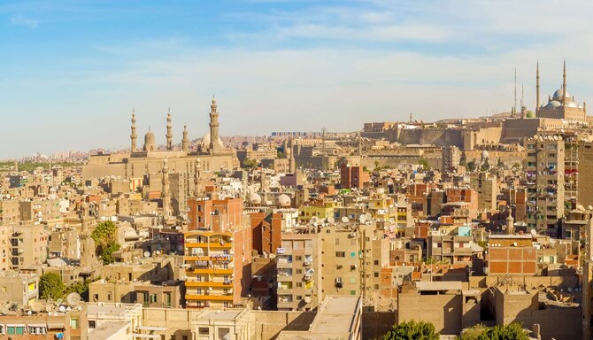 صفحات الوجهة - منظر جوي لمدينة القاهرة