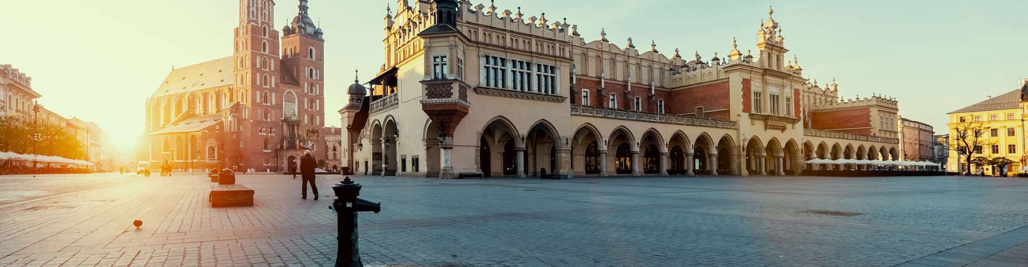 Reisemålssider – rådhuset i Kraków