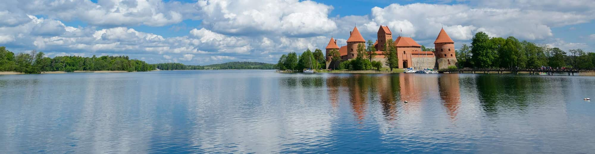 Reisemålssider – Trakai slottsøy i Litauen