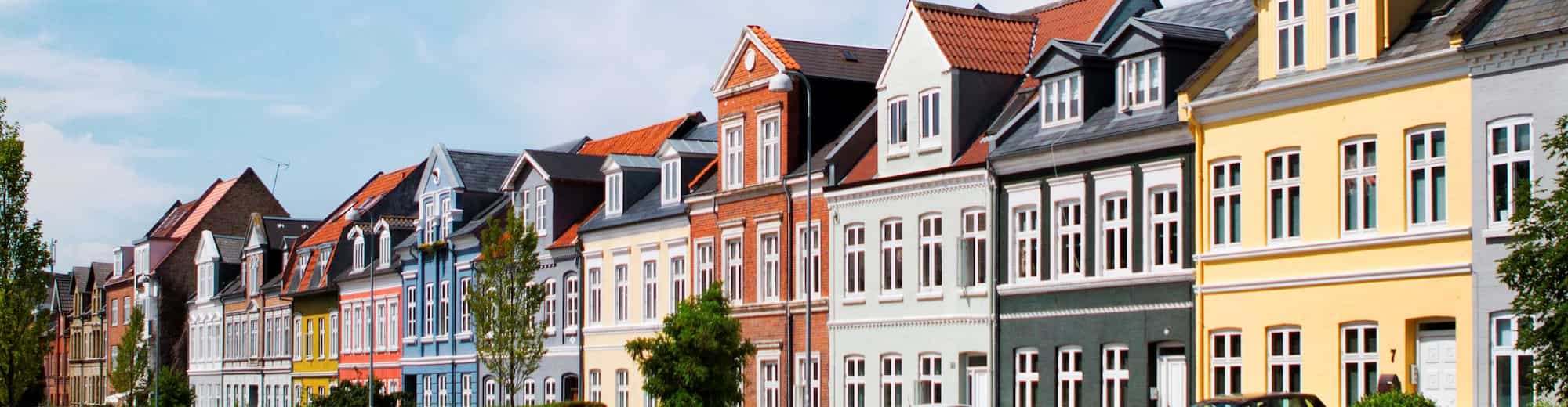 Destination Pages - Colorful Houses in Odense