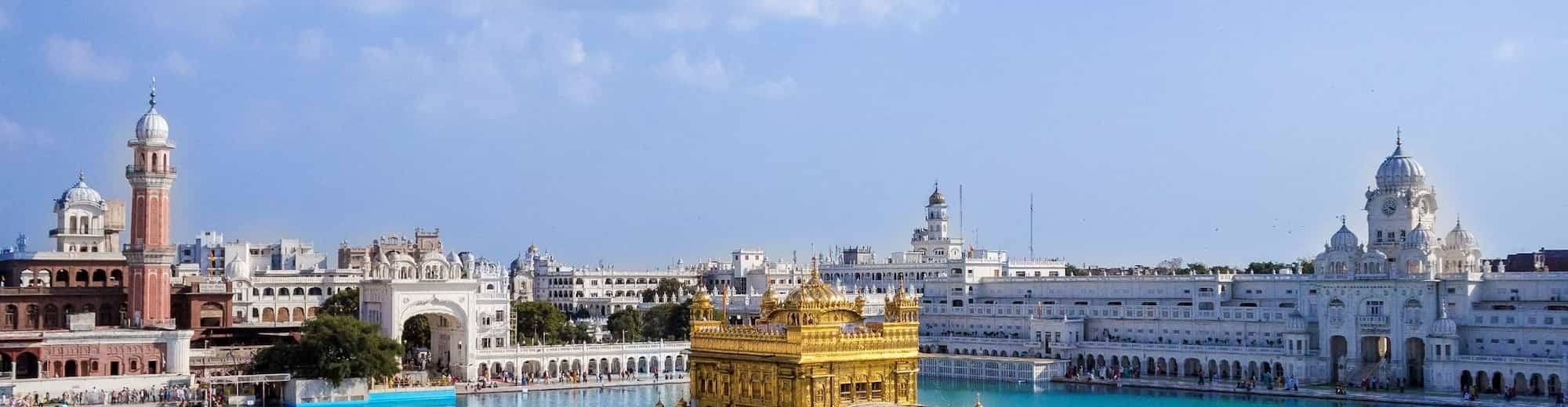 Páginas de destinos - Templo en Amritsar