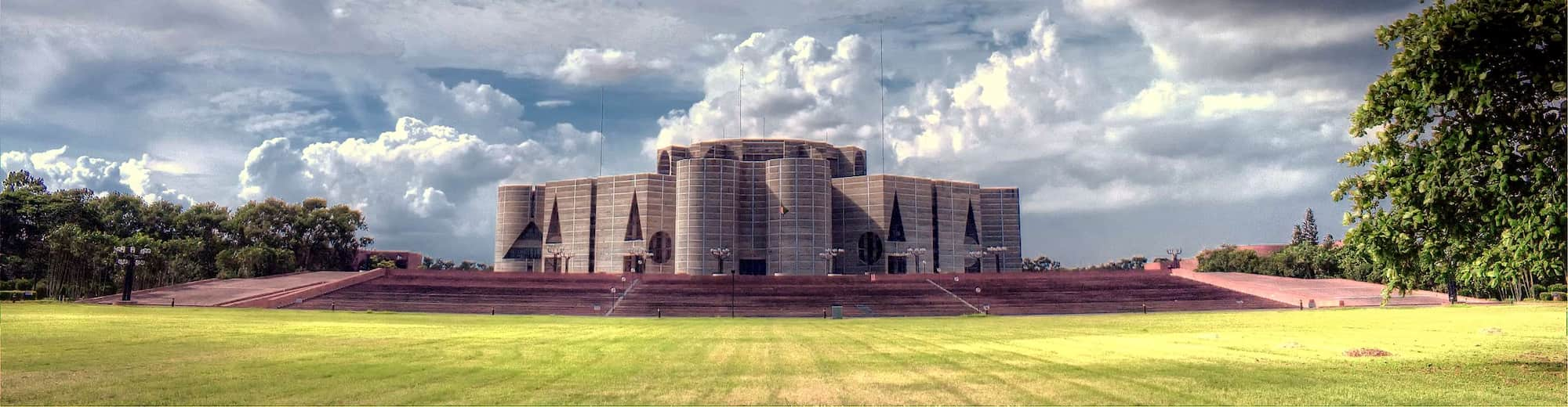 Pagine sulla destinazione - Palazzo del Parlamento nazionale del Bangladesh a Dacca