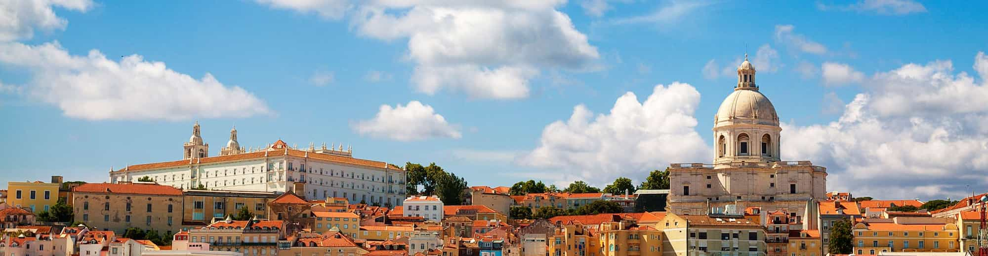 Reisemålssider – luftfoto av Lisboa