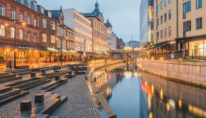 Matkakohdesivut - Aarhus-joki, Aarhus, Tanska