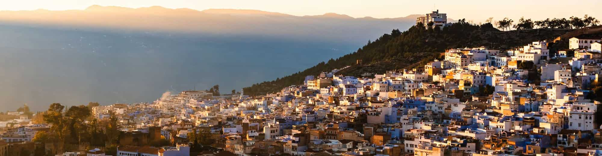 صفحات الوجهات - إطلالة على المدينة في المغرب