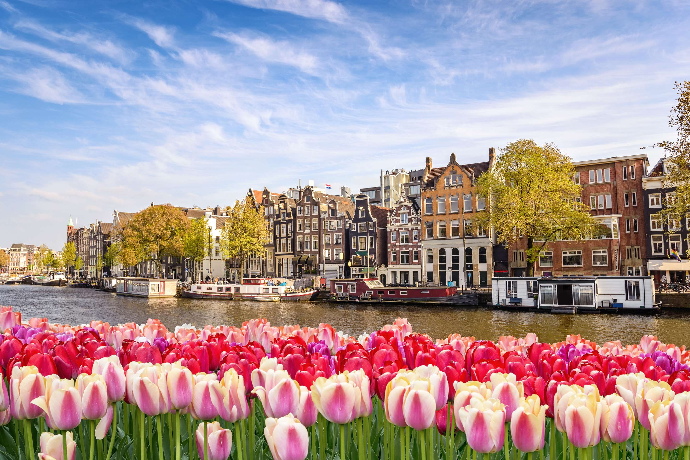 Bestemmingsfoto’s - Grachtenpanden in Amsterdam