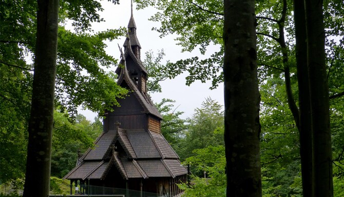 Blog images - 2025 VOL 2 - Fantoft church near Bergen Norway