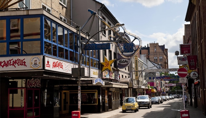 Blog images - 2025 VOL 2 - Night club street Grosse Freiheit St Pauli district