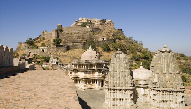 Blog images - 2025 VOL 2 - Temples in a fort Kumbhalgarh Kelwada Tehsil Rajsamand District Rajasthan India