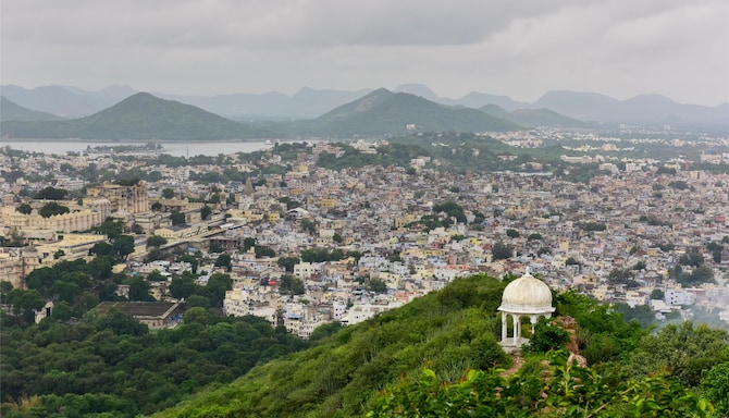 Blog images - 2025 VOL 2 - Udaipur city view as seen from Neemach Mata Temple