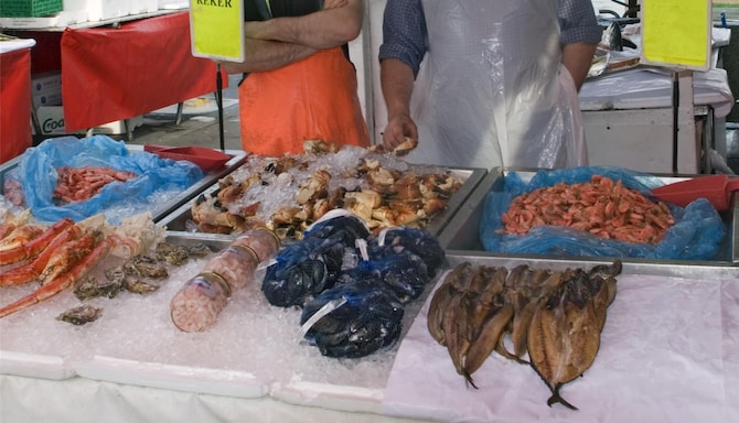 Blog images - 2025 VOL 2 - Fresh fish and seafood for sale in the Bergen Fish market