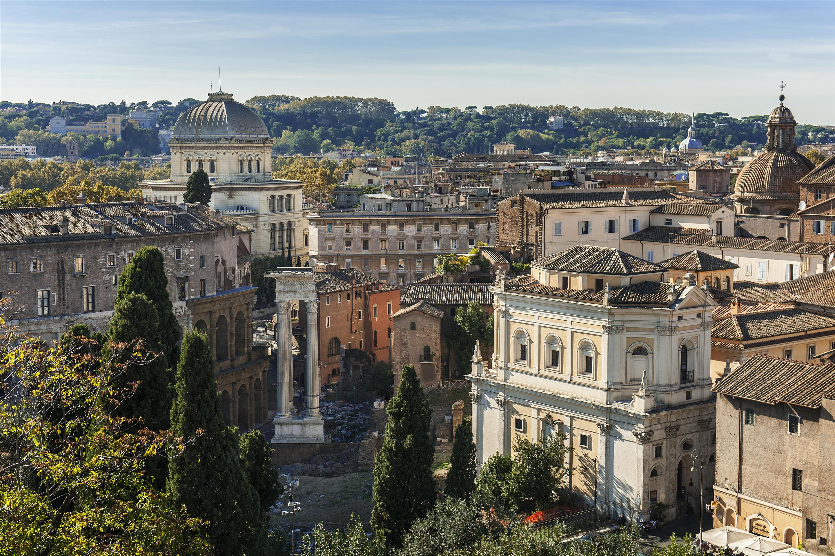 City view, Rome
