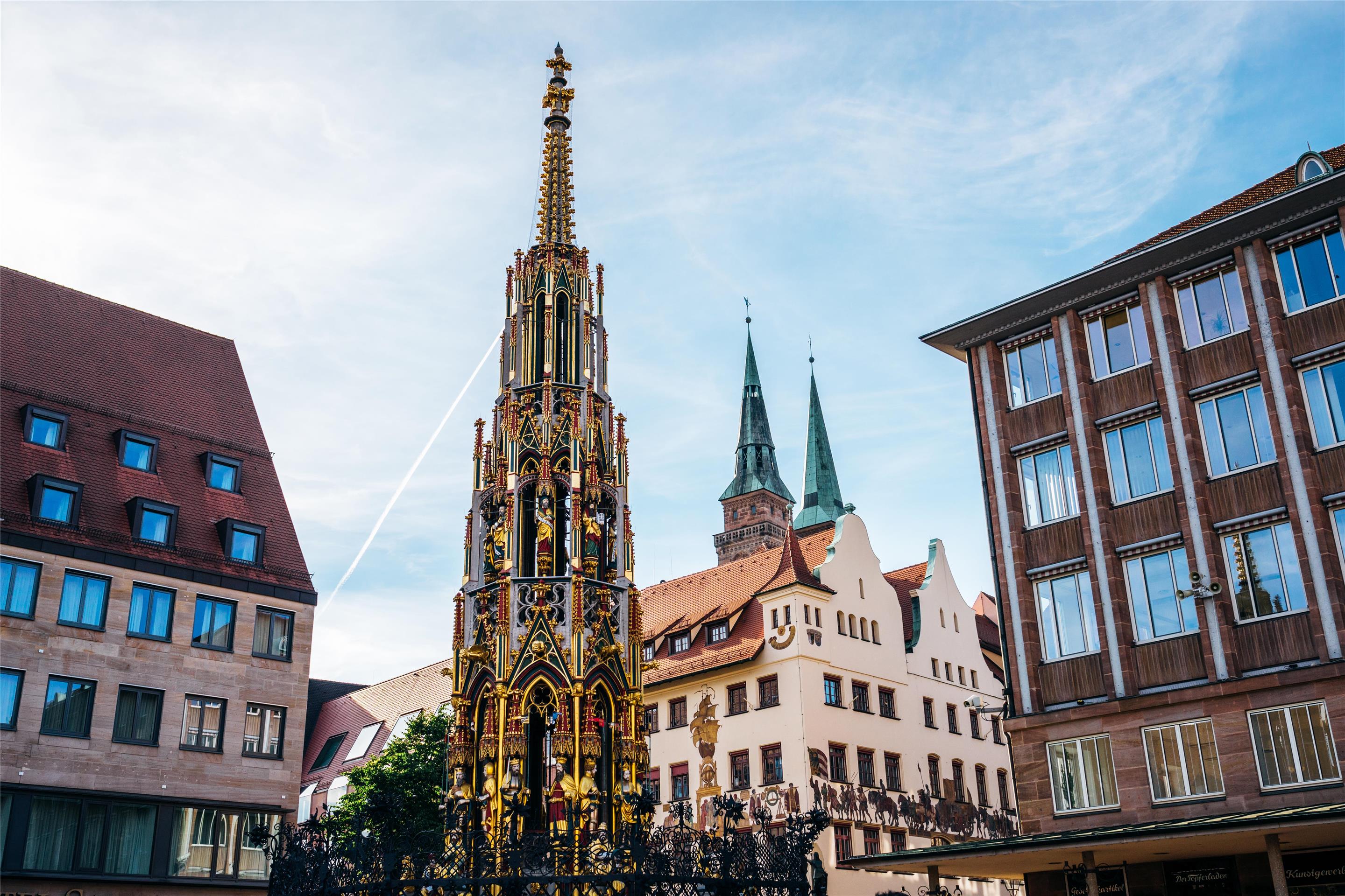 Beautiful Fountain, Nuremberg