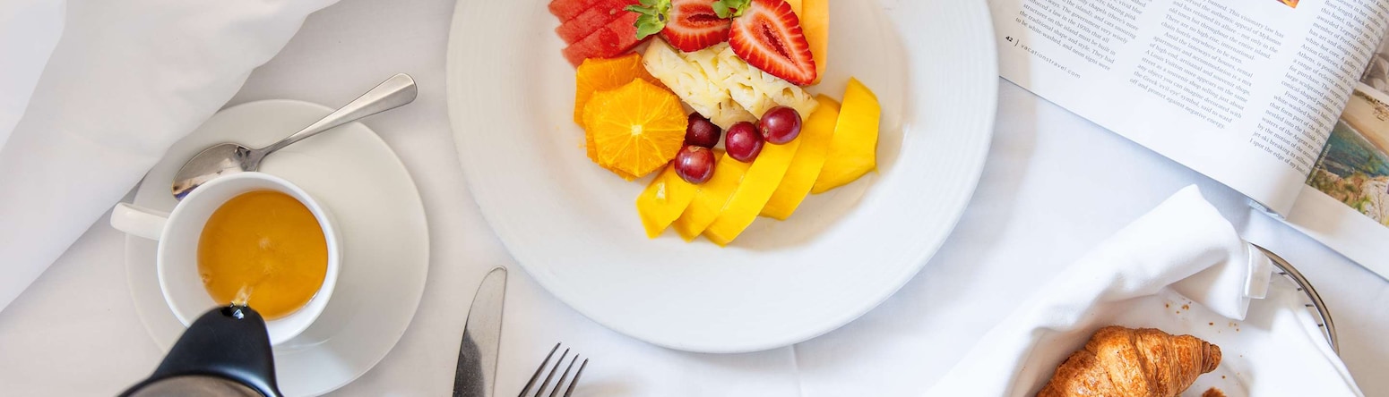 Room service - breakfast in bed