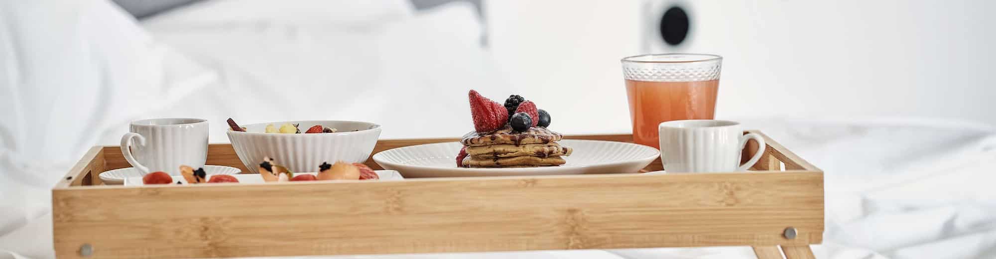 Room service - breakfast in bed