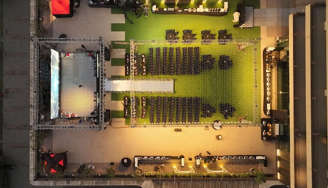 West Promenade Lawn
