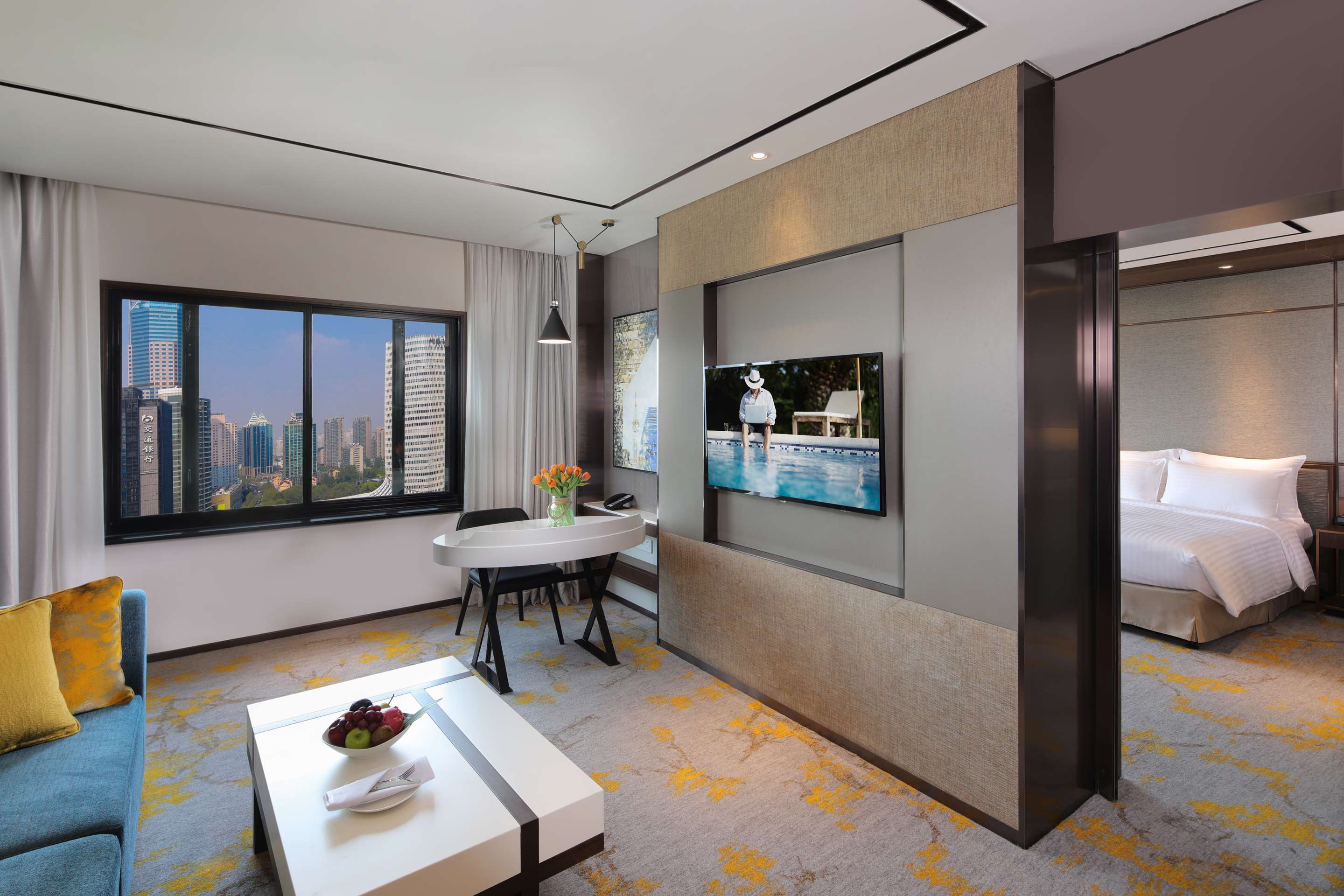 上海虹桥宾馆 - Golden Tulip Shanghai Rainbow - Deluxe Suite