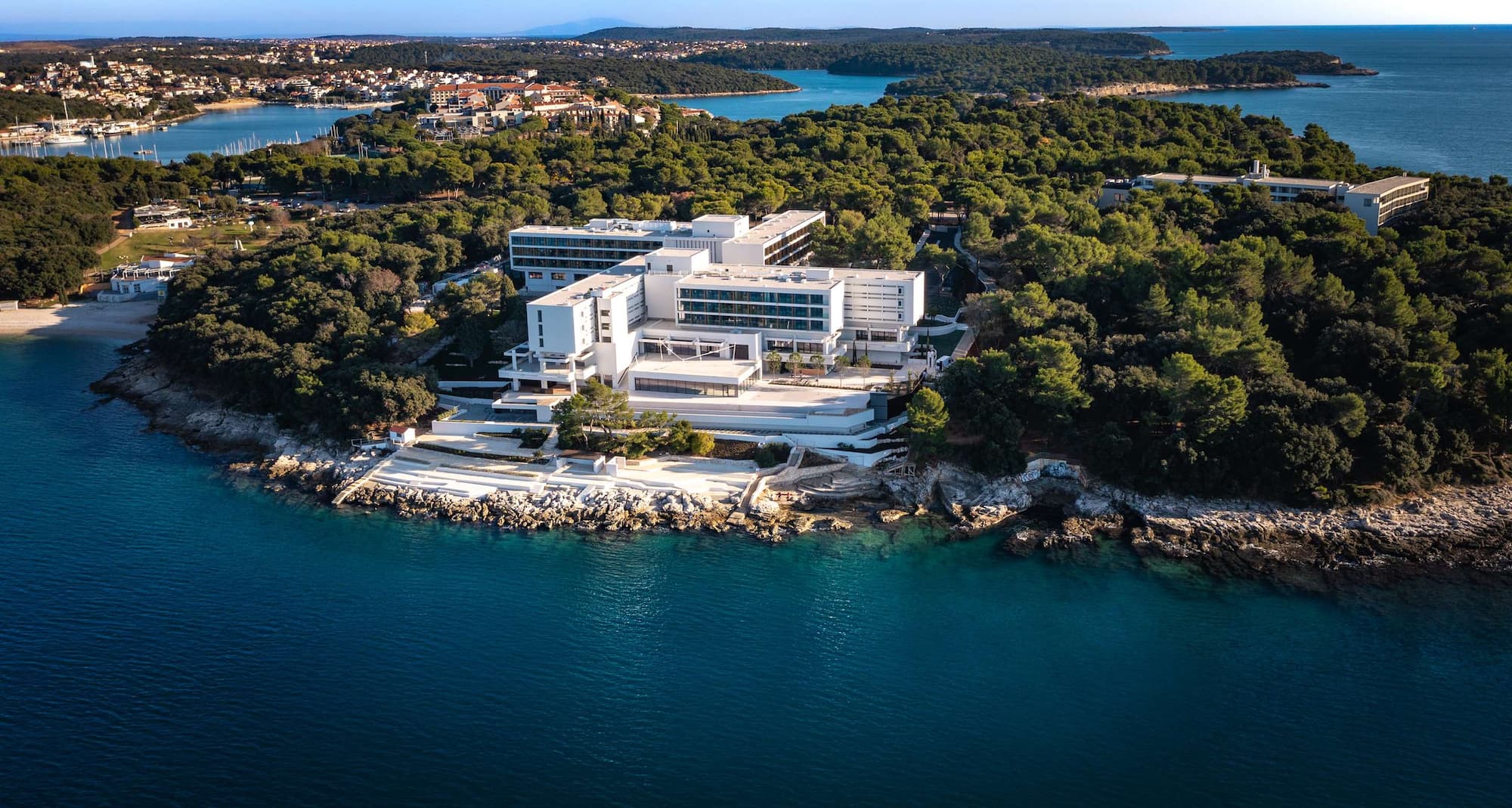 Grand Hotel Brioni Pula, A Radisson Collection Hotel — Widok z lotu ptaka