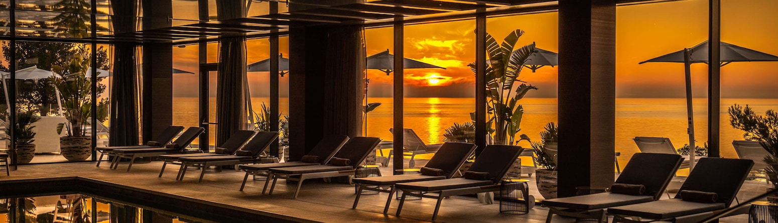 Grand Hotel Brioni Pula, A Radisson Collection Hotel - Gemma di Brioni wellness center - sunset