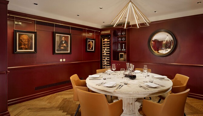 Holmes Hotel London - Dining in The Cellar