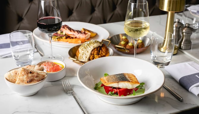 Kitchen at Holmes Grilled Octopus