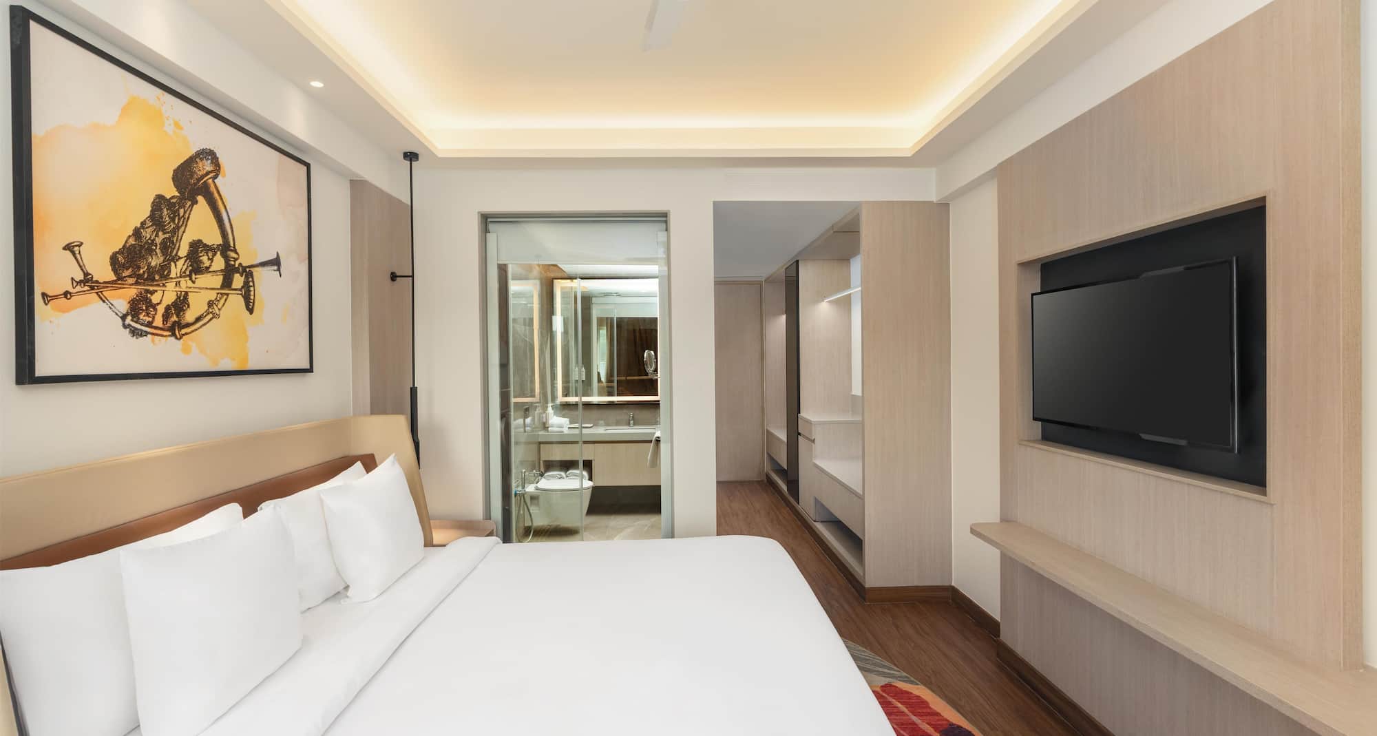 Hotel Gwalior Regency, a member of Radisson Individuals - Superior room Bedroom Reverse