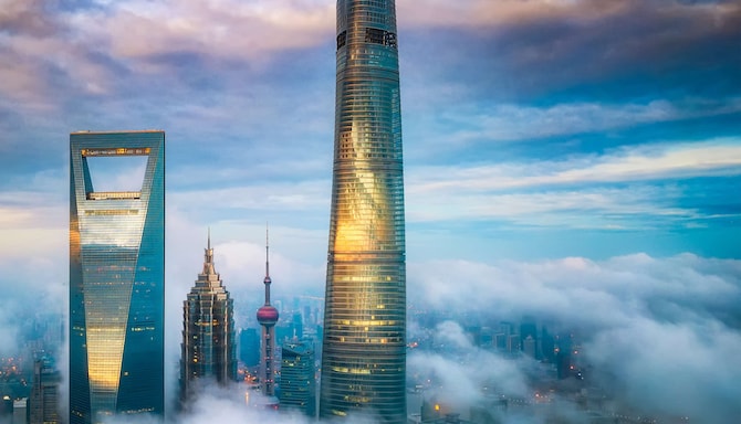 J Brand - J Hotel Shanghai Tower Exterior J