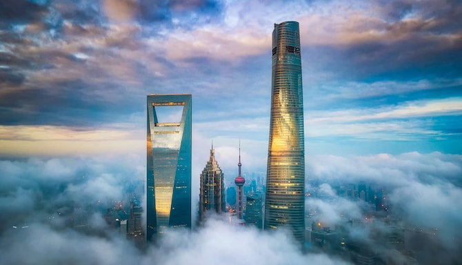 上海中心J酒店 - J Hotel Shanghai Tower - Shanghai Tower Facade