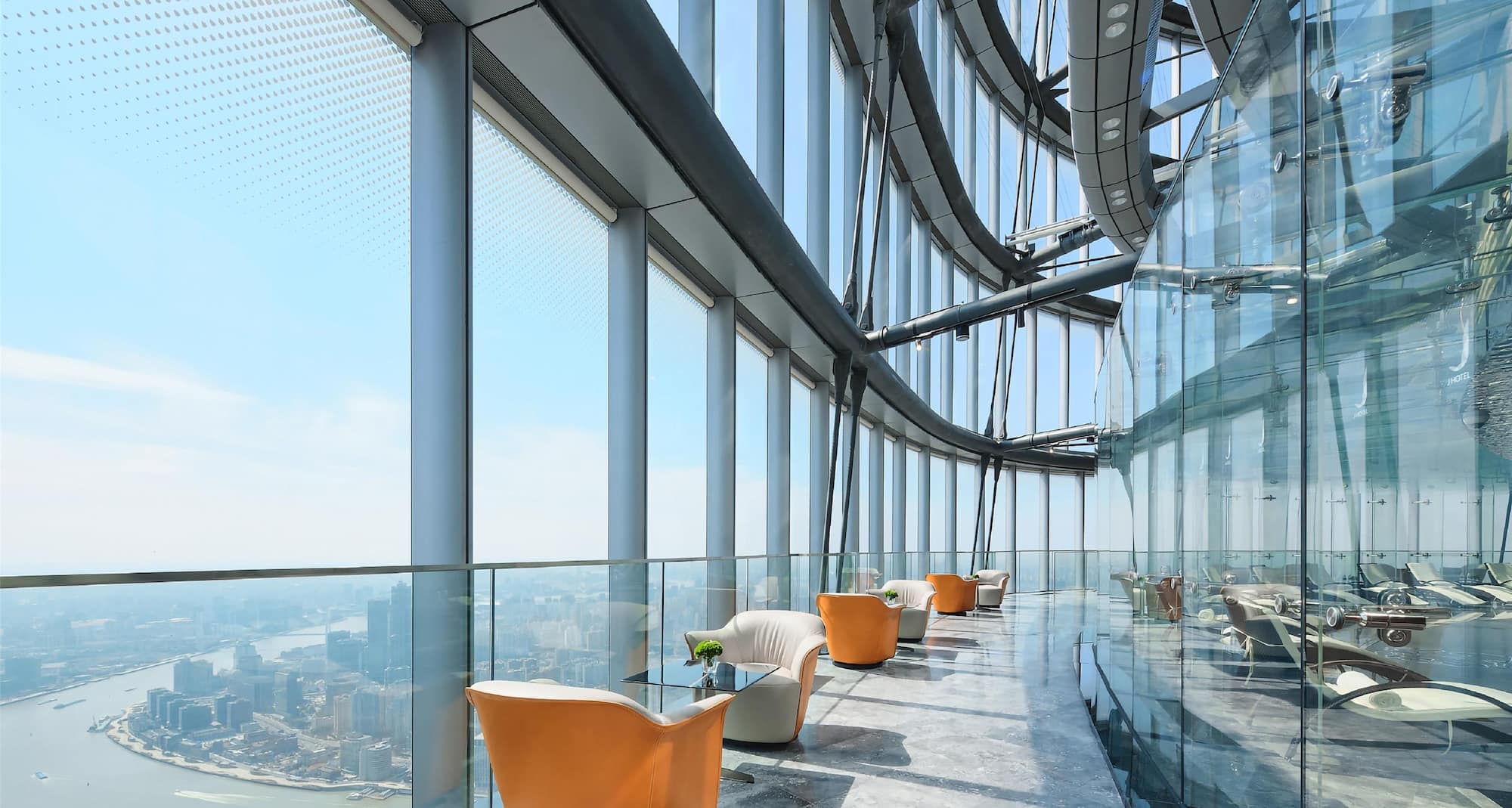 上海中心J酒店 - J Hotel Shanghai Tower - Swimming Pool View Area
